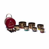 Klankschalen Set: Boeddha Ogen- 8,5 - 16 cm (incl. draagtas) - thumbnail