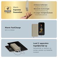 Xtorm Go2 Power Pack 20000 mAh Powerbank Beige - thumbnail