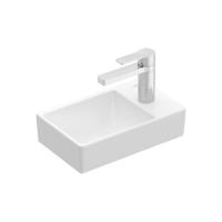 Villeroy & Boch Avento fontein 1 kraangat rechts zonder overloop 36x22cm - wit 43003l01 - thumbnail