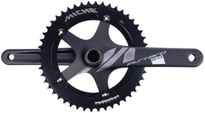 MICHE crankstel "pistard 2.0" crankset pistard 2.0" 48 teeth