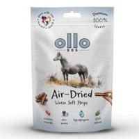 OLLO Air-Dried Horse strips - traktatie voor hond - 80g - thumbnail