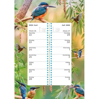IJsvogel Weekomleg Kalender 2026 IJsvogel Weekomleg Kalender 2026
