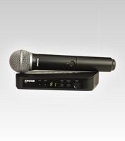 Shure BLX24E/PG58 Zwart Microfoon voor podiumpresentaties - thumbnail
