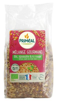 Primeal Granenmix tarwe spelt rode rijst bio 400 Gram