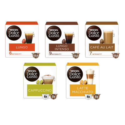 Dolce Gusto proefpakket - 80 cups