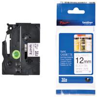 Brother TZe-N231 Labeltape ongelamineerd Kunststof Tapekleur: Wit Tekstkleur: Zwart 12 mm 8 m - thumbnail