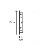 Home sweet home Design plafondkap 1-12 zilver - thumbnail