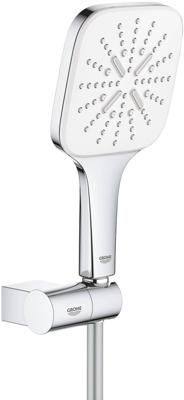 Badset GROHE Rainshower SmartActive 130 Cube Verstelbaar Met Doucheslang Chroom Badset GROHE Rainshower SmartActive 130 Cube Verstelbaar Met Doucheslang Chroom