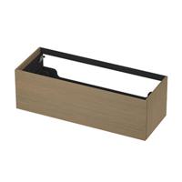 INK - Onderkast 1 Lade Push 2 Open Decor - 1200x450x376 Mm - Olijf Eiken - thumbnail