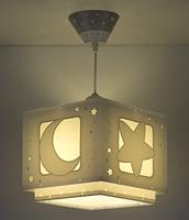 Dalber hanglamp Moonlight glow in the dark 24 cm 60W grijs - thumbnail