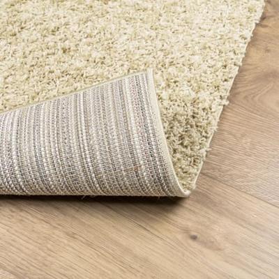 VidaXL Vloerkleed pamplona shaggy hoogpolig modern 240x340 cm goud - thumbnail