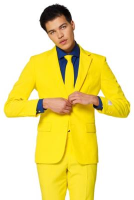 Luxe Maatpak Heren Geel