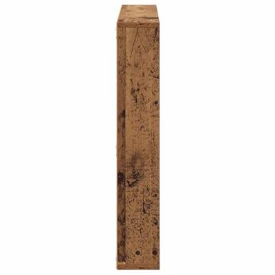 Tijdschrift Rek met plank Oudhout 80 x 12 x 70 cm Bewerkt hout