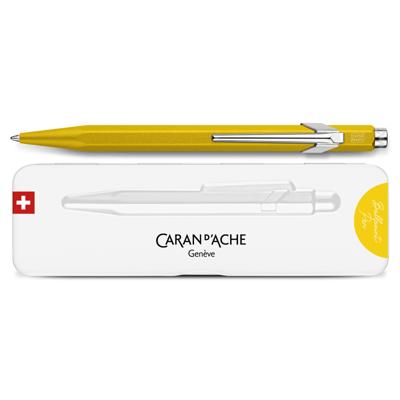 Balpen caran d'ache colormat-x 849 geel