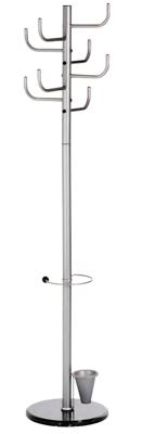 ALCO Staande kapstok 2802 2802 Aantal haken: 8 (Ø x h) 40 cm x 172 cm Metaal (poedercoating) Zilver 1 stuk(s) ALCO Staande kapstok 2802 2802 Aantal haken: 8 (Ø x h) 40 cm x 172 cm Metaal (poedercoating) Zilver 1 stuk(s)
