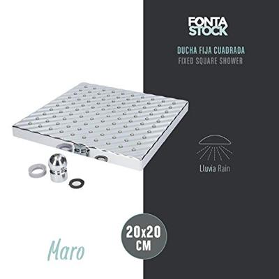 Douchekop Fontastock MARO ABS 20 x 20 cm