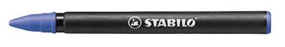 STABILO EASYoriginal rollervulling, medium, 0,5mm, blister van 6 stuks, blauw