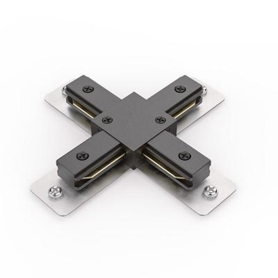 Taros - X-vorm Koppelstuk - 1-fase railverlichting - Zwart - 3 jaar garantie Taros - X-vorm Koppelstuk - 1-fase railverlichting - Zwart - 3 jaar garantie