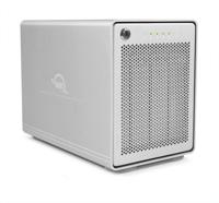 OWC Mercury Elite Pro Quad (0 TB) - externe opslagbehuizing met vier sleuven en SoftRAID XT voor 2,5 inch en 3,5 inch SATA drives - thumbnail