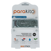 Parakito Anti mug armband volwassenen jungle 1 Stuks - thumbnail