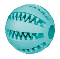 Denta Fun rubber baseball voor de hond 7 cm - thumbnail