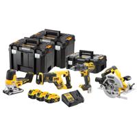DeWALT DCK480P3T Accu combiset 4-delig 18V XR 5.0Ah in TSTAK - thumbnail