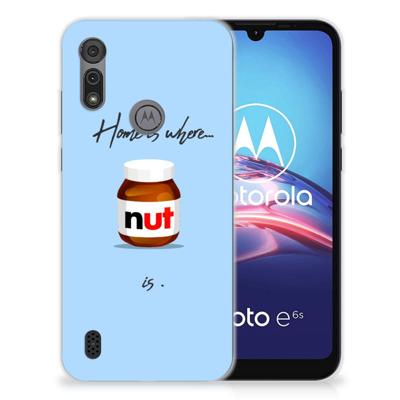 Motorola Moto E6s Siliconen Case Nut Home