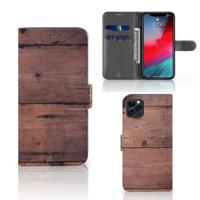 Apple iPhone 11 Pro Max | Book Style Case | Old Wood - thumbnail