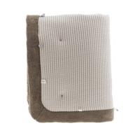 Snoozebaby boxkleed 75x95 cm Warm Brown - thumbnail