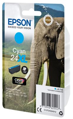 Epson C13T24324022 8.7ml 740pagina's Blauw inktcartridge