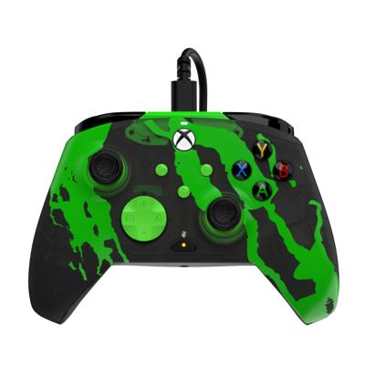 Gamepad - Xbox - Rematch Glow Advanced - Bedraad - Jolt Green - PDP