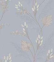 Dutch Wallcoverings Eleganza - Amarante Slate Blue - Blauw - thumbnail