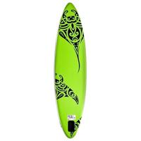 Stand Up Paddleboardset opblaasbaar 305x76x15 cm groen - thumbnail