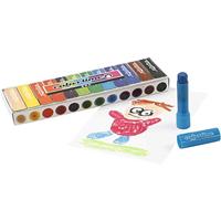 Creativ Company Soft color stick krijt kleur, 12st. - thumbnail