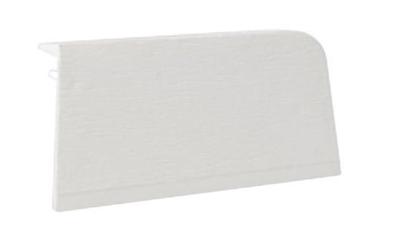 Kirchhoff Eindstuk rechts, wit essenhout, voor plint - 98830320