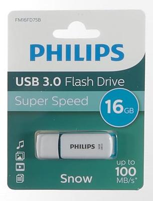 Philips FM16FD75B/00 USB flash drive 16 GB USB Type-A 3.0 (3.1 Gen 1) Wit Philips FM16FD75B/00 USB flash drive 16 GB USB Type-A 3.0 (3.1 Gen 1) Wit