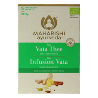 Vata theezakjes bio 15 Zakjes - thumbnail