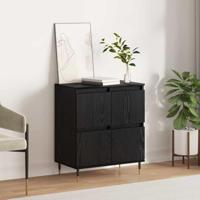 Dressoir Zwart Eiken 60 x 35 x 70 cm - thumbnail