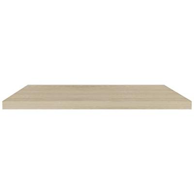 Wandschap zwevend 90x23,5x3,8 cm MDF eikenkleurig