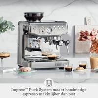 Sage THE BARISTA EXPRESS IMPRESS SES876BSS4 Espresso apparaat Grijs - thumbnail