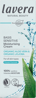 Lavera Basis Sensitive moisturising cream 50 Milliliter