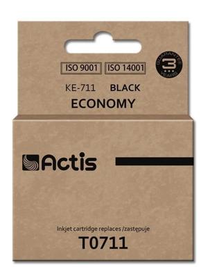 Actis KE-711 inkt (vervangt Epson T0711, T0891, T1001; Standaard; 15 ml; zwart)