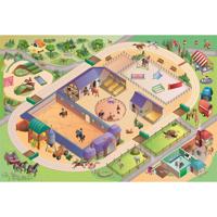 ACHOKA Speelkleed Horses 100 x 150 cm - thumbnail