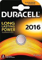 Duracell Specialty lithium batterij 3V knoopcel (DUCR2016) 1 stuk - thumbnail