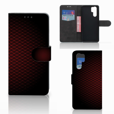 Huawei P30 Pro | Telefoon Hoesje | Geruit Rood