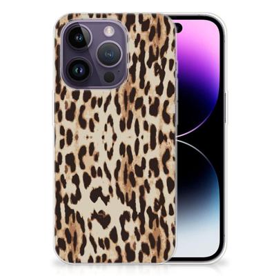 Apple iPhone 14 Pro | TPU Hoesje | Leopard