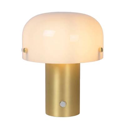 Lucide TIMON - Tafellamp - 1xE14 - Mat Goud / Messing