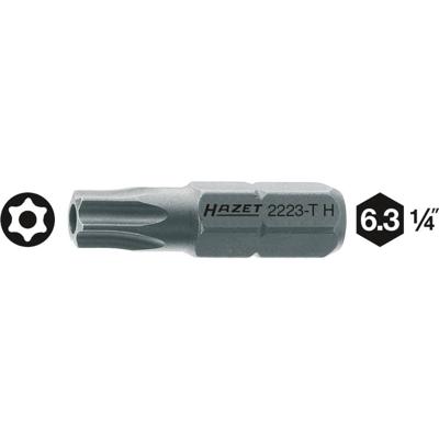 Hazet bit "2223-th" screwdriver bit 1/4" torx 2223-t27h Hazet bit "2223-th" screwdriver bit 1/4" torx 2223-t27h