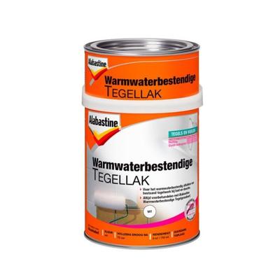 Ww.best tegellak wit 750 ml Alabastine - Alabastine