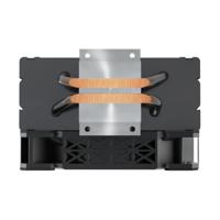 Savio SAVGCOFROSTBLACKX2 Computer behuizing Koelplaat/radiatoren 12 cm Zwart 1 stuk(s) - thumbnail